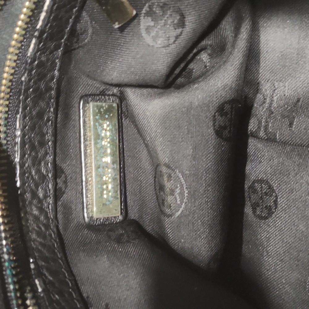Tory Burch Black Crossbody Bag with Gold Accents - Picture 5 of 9